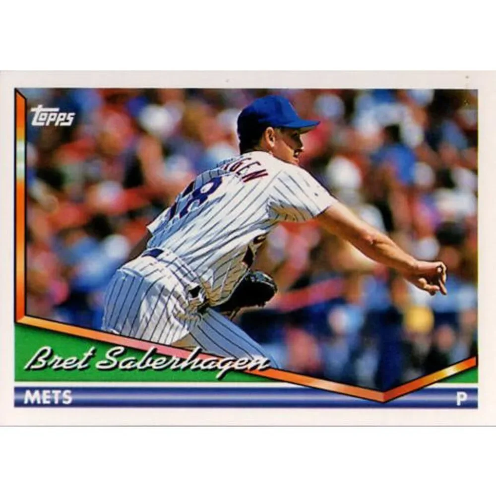 1994 Topps Bret Saberhagen # 245 New York Mets